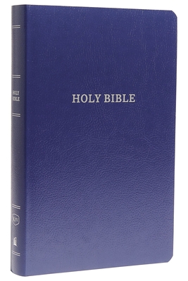 KJV, Gift and Award Bible, Imitation Leather, Blue, Red Letter Edition (Thomas Nelson)(Imitation Leather)
