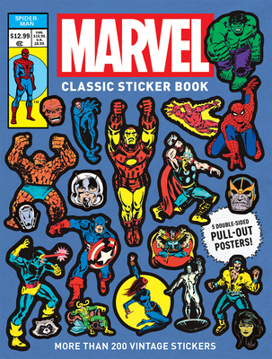 Marvel Classic Sticker Book (Marvel Entertainment)(Paperback)