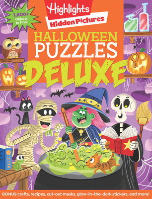 Halloween Puzzles Deluxe (Highlights)(Paperback)