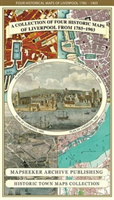 Liverpool 1785-1903 - Fold up Map that includes Charles Eyes detailed Plan of the Township of Liverpool 1785, Cole and Ropers Plan of 1807, Bartholomew\'s Plan of 1903 and A Birds Eye