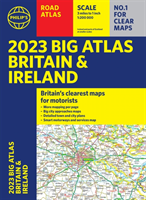 2023 Philip\'s Big Road Atlas Britain and Ireland - (A3 Paperback) (Philip\'s Maps)(Paperback / softback)
