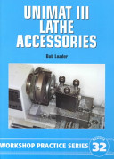Unimat III Lathe Accessories (Loader Bob)(Paperback / softback)