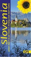 Slovenia and the Julian Alps Sunflower Guide - 75 long and short walks with detailed maps and GPS; 6 car tours with pull-out map (Robertson David and Sarah)(Paperback / softback)