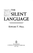 The Silent Language (Hall Edward T.)(Paperback)
