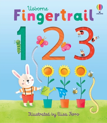 Fingertrail 123: A Kindergarten Readiness Book for Kids (Brooks Felicity)(Board Books)