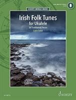Irish Folk Tunes for Ukulele: 36 Traditional Pieces for Ukulele Book with Audio Online: 36 Traditional Pieces for Ukulele Book with Audio Online (Tribe Colin)(Paperback)