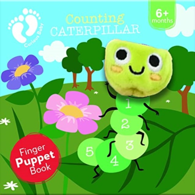 Counting Caterpillar (Curious Baby Finger Puppet) (Buckens Louise)(Board book)